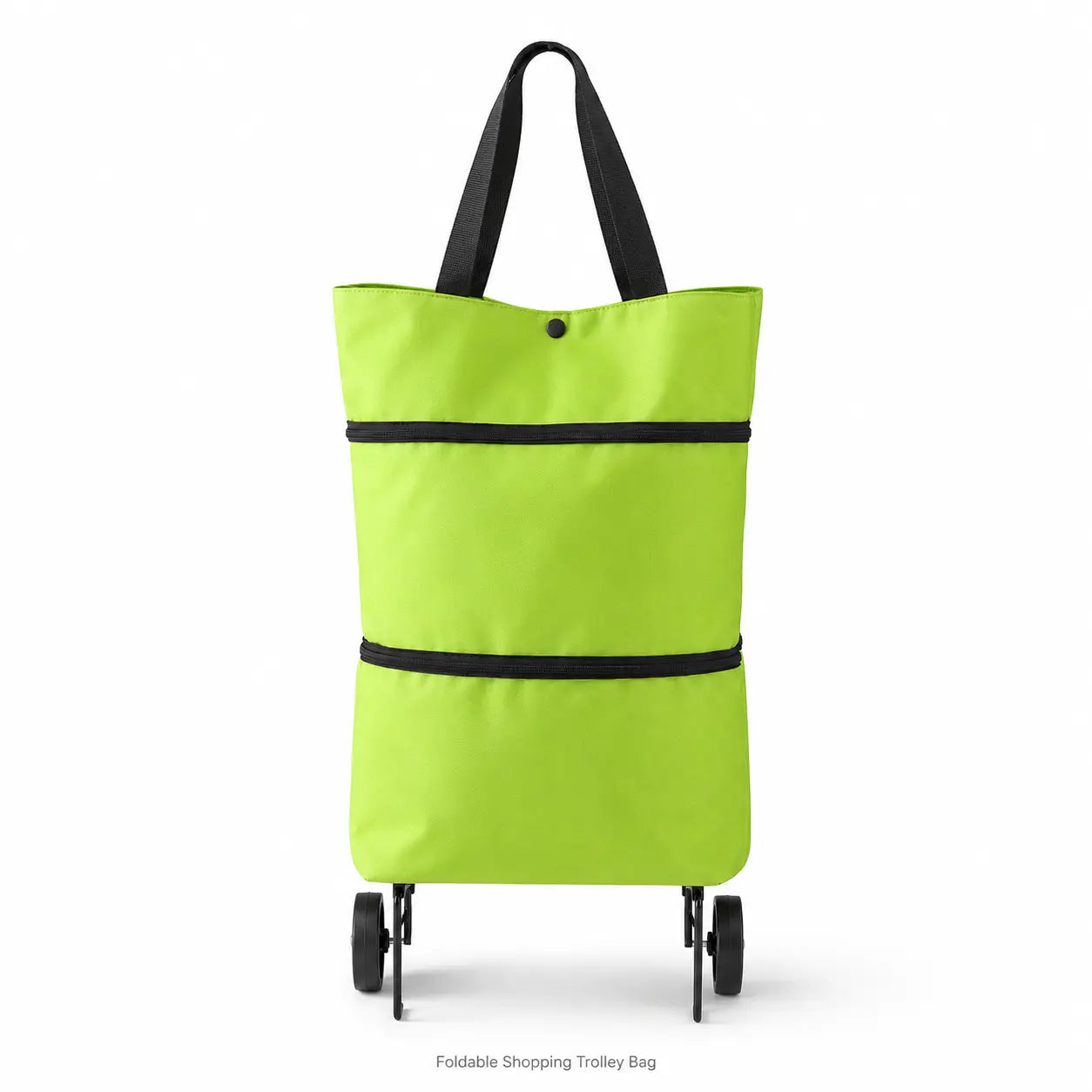 ⏳LAST DAY SALE 🔥2-in-1 Foldable Shopping Trolley Bag with Wheels 🛒