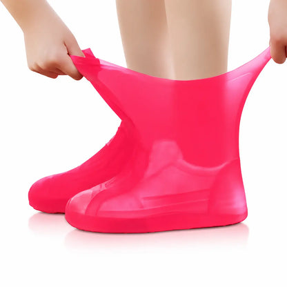 High-Elastic Waterproof Silicone Shoe Covers – Reusable Anti-Slip Rain Protectors with an Adaptive Stretch Fit