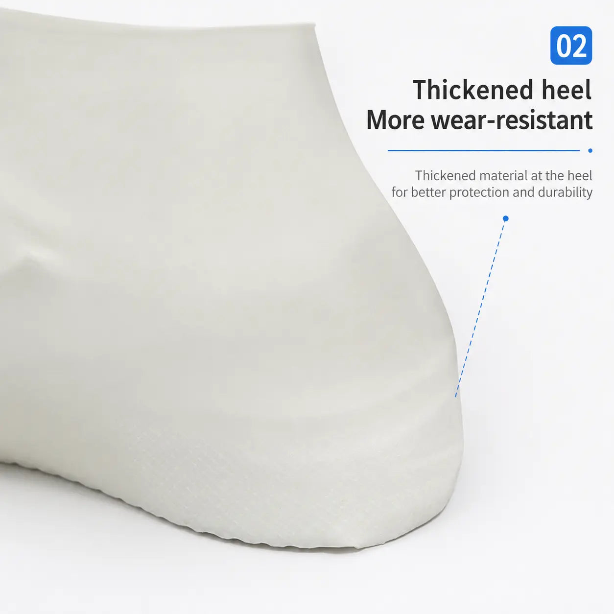 High-Elastic Waterproof Silicone Shoe Covers – Reusable Anti-Slip Rain Protectors with an Adaptive Stretch Fit