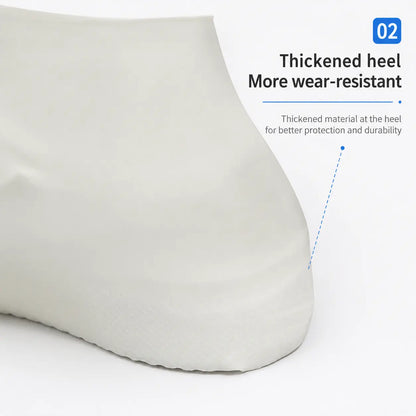 High-Elastic Waterproof Silicone Shoe Covers – Reusable Anti-Slip Rain Protectors with an Adaptive Stretch Fit
