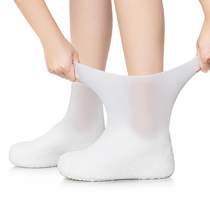High-Elastic Waterproof Silicone Shoe Covers – Reusable Anti-Slip Rain Protectors with an Adaptive Stretch Fit