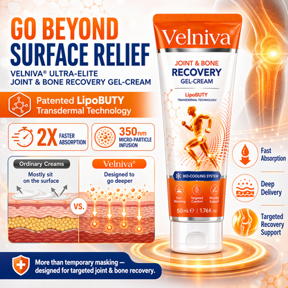 ⚕️Velniva® Professional Joint & Bone Recovery Cream👨‍⚕️ Harnessing Nano-Peptide Tech to Heal Bones and Relieve Pain.