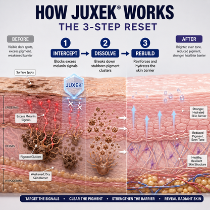 JUXEK® Clinical Dark Spot Corrector & Skin Repair Cream with Tranexamic Acid & Collagen