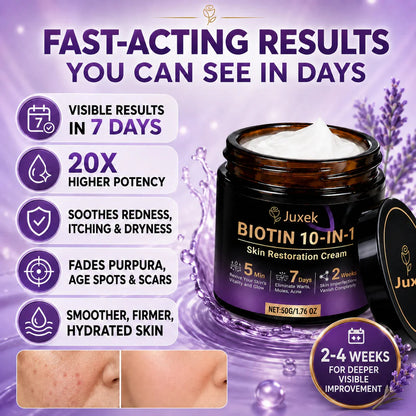 Juxek® Biotin 10-in-1 Skin Restoration Cream