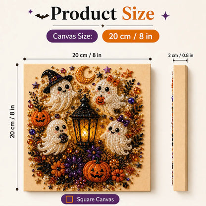 🔥Last 3 Hours: 60% Off👻✨ Halloween Pearl Art DIY Kit – Turn Tiny Pearls into Spooky-Cute Magic