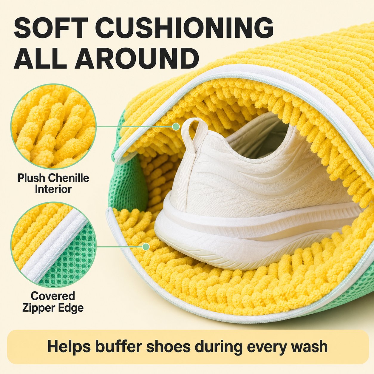 ⚡ Limited-Time 49% OFF – Laundry Shoe Washing Bag for Washing Machine