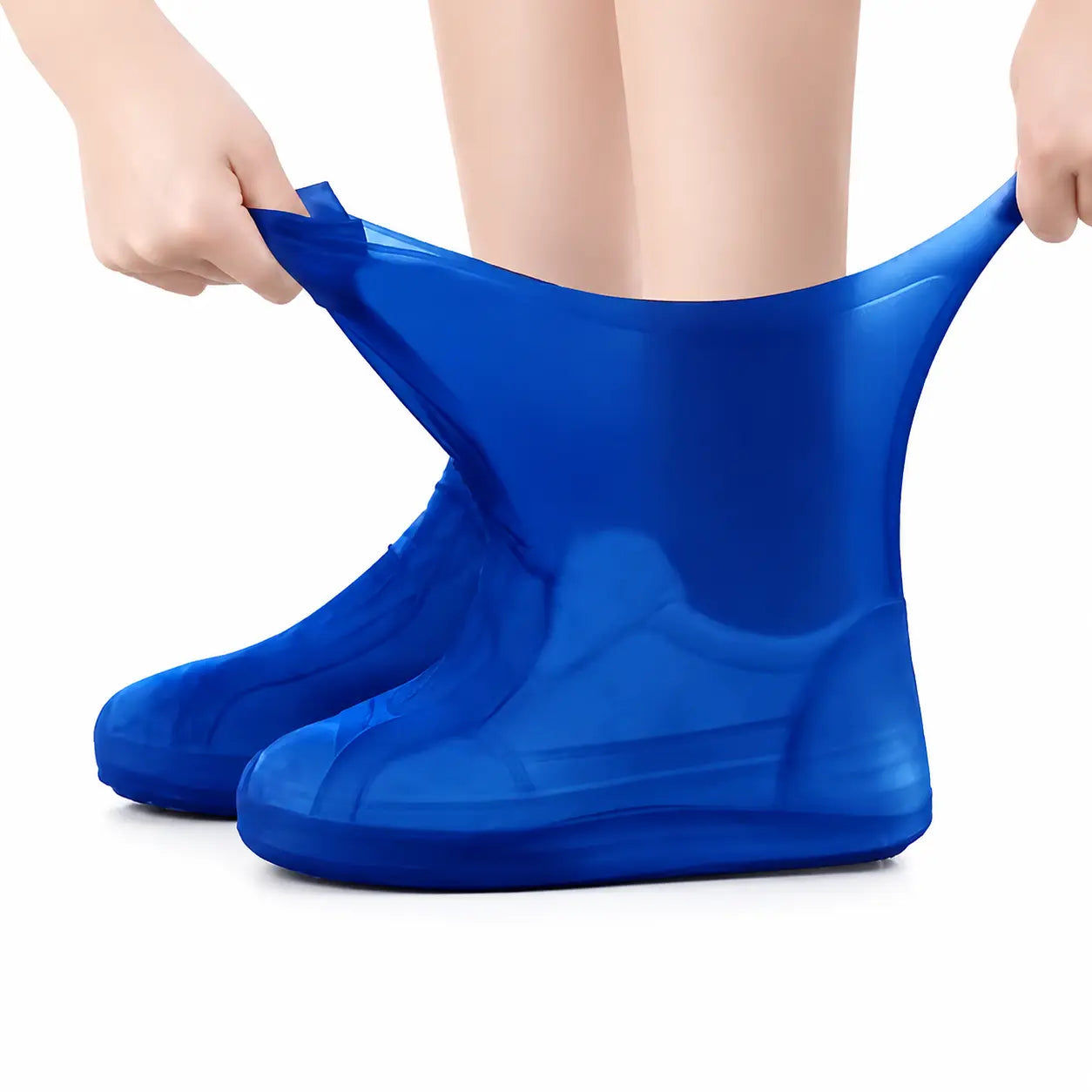 High-Elastic Waterproof Silicone Shoe Covers – Reusable Anti-Slip Rain Protectors with an Adaptive Stretch Fit